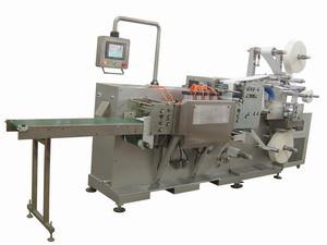 Buy cheap Paraffin gauze dressing making and packaging machine / vaseline gauze pad machine product