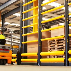 B59：High Anti-Collision Guardrails Warehouse Safety Barrier Traffic Guardrails