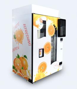 Buy cheap 100% Pure Orange Juice Vending Machine Automatic With Easy Payment Way Cash / Coin product