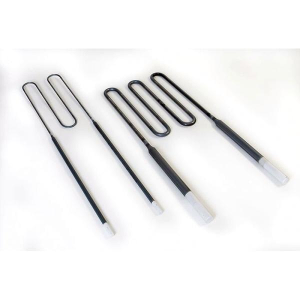 Molybdenum Disilicide (MoSi2) Heating Elements with 1800°C Max Temperature, Self-Forming Protective Quartz Layer, and Multiple Configurations
