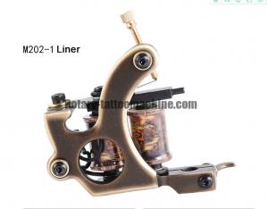 Buy cheap Brass Custom Tattoo Machine Liner Shader , 8 Wraps High End Tattoo Gun For Liner Tattooing product