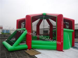 Buy cheap inflatable football field , new inflatable soccer field for sale , inflatable soccer goal product