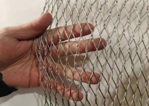 China Ferruled Rope Zoo Wire Mesh , Stainless Steel Flexible Wire Mesh Netting on sale
