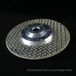 China 115mm Electroplated Diamond Grinding Wheels Iron Casting on sale