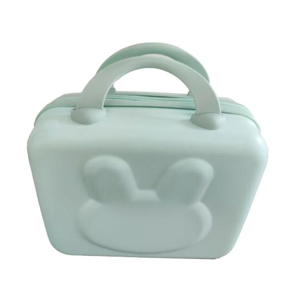 Candy Pattern Cartoon Print Waterproof Makeup Case Lightweight Cosmetic Organizer for Travel Custom Logo Compact Design