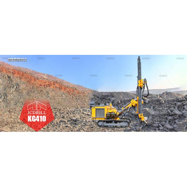 Downhole Drilling Rig For Mining Blasting Hole Integrated Dth Mounted Diesel Open Use Dth Drilling Rig