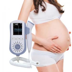 China ABS Ultrasonic Home Pregnancy Doppler Baby Heartbeat Pocket Fetal Doppler on sale