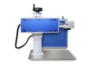 Buy cheap Metal CO2 Fiber Laser Marking Machine 30W 50W Desktop Laser Marker product