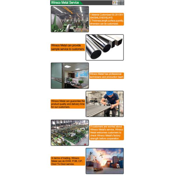 AISI 201 304 316 Inox Metal Tube Round Square Rectangular Oval Slot Embossed Shape Stainless Steel Welding Pipe
