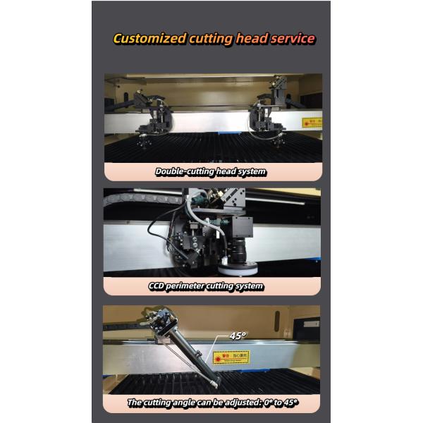 Customizable Cutting Head 9060 CO2 Laser Engraving and Cutting Machine Easy Maintenance