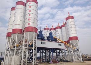 Buy cheap 90m3/H HZS90 Concrete Batching Plant Dry Automatic Control System product