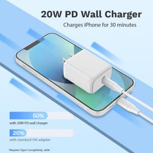 Buy cheap Replaceable PD Power Adapter USB C Wall Charger 20W PC Plug product