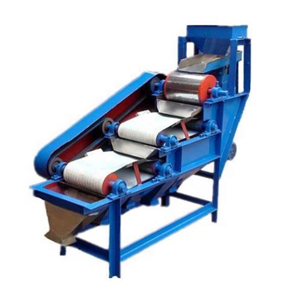 GRCF Series Dry Magnetic Roller with Permanent Magnet 7-10 T/H Condition