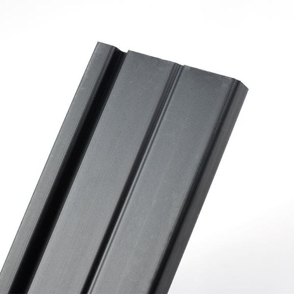Customizable Black PVC Box Extrusion Plastic Pvc Profile