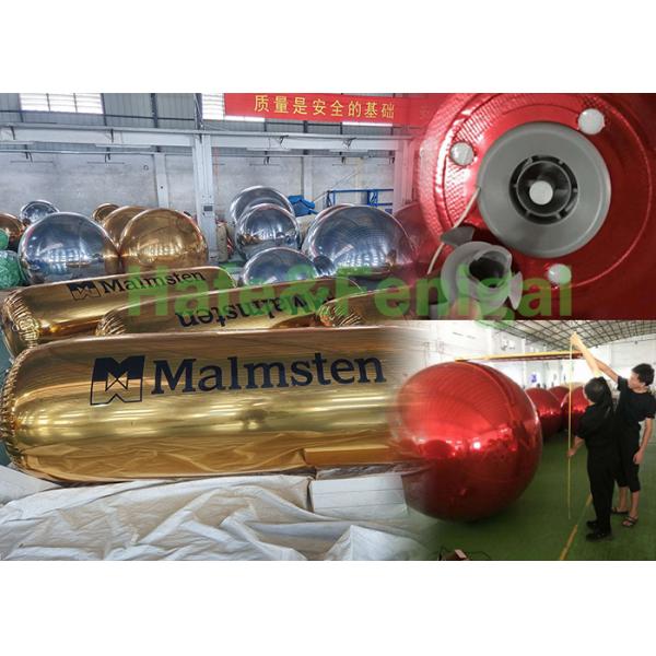 6.5ft Inflatable Mirror Balloon Event Decoration Christmas Red Green 1.5m