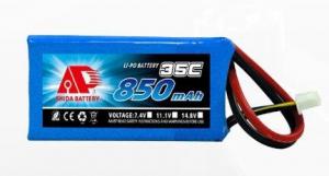 Buy cheap Model aircraft battery 850mAh 35C 7.4V RC lipo battery pack product
