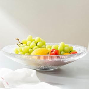 Buy cheap Decorative 30cm Clear Glass Plates And Bowls 11.8 Inch For Centerpieces product