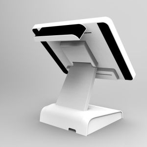 Desktop Lightweight Touchscreen POS Terminal Windows Android With Two Display