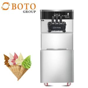 China BT-F648 New Style Big Capacity Best Price Stainless Steel Air Cooling Commercial Ice Cream Machine For Restaurant on sale