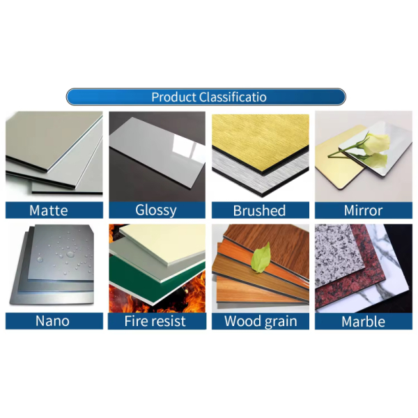 Marble ACP Sheet (ACP Panel) Series 3mm PE Coating Acm Sheet Marble Color Aluminium Composite Panels