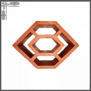 Buy cheap Chinese Garden Decorative Terracotta Bricks Classical Hollow Clay Brick Indoor Outdoor product