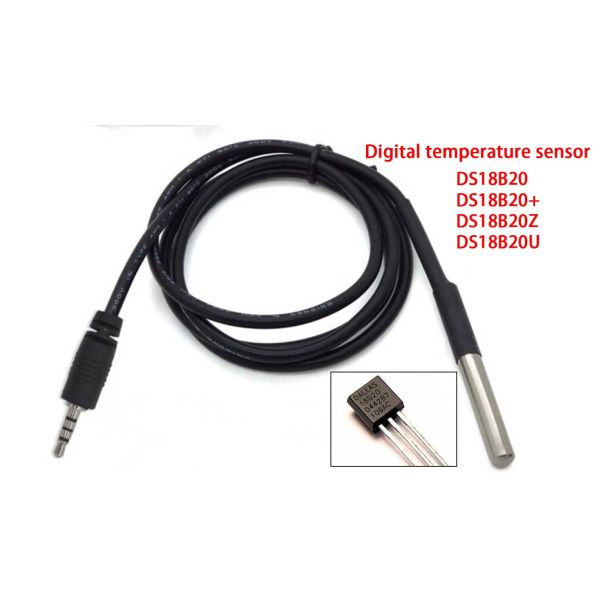 Length cylindrical 30mm IP68 waterproof DS18B20 Digital temperature sensor Cold storage temperature sensor pt100 heat sensor