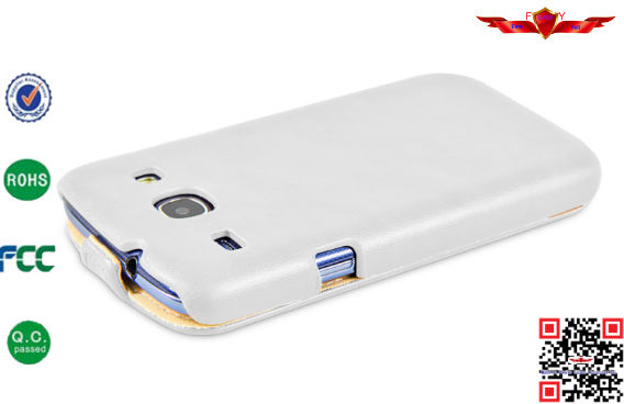 A Level High Quality PU Flip Leather Cover Case For Samsung Galaxy Core I8262 Multi Color