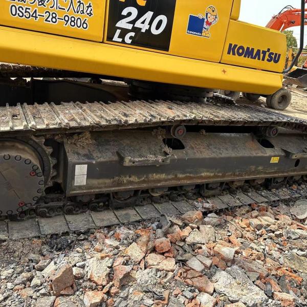 Secondhand Komatsu Digger PC240LC Used 24ton Medium Type Crawler Excavator