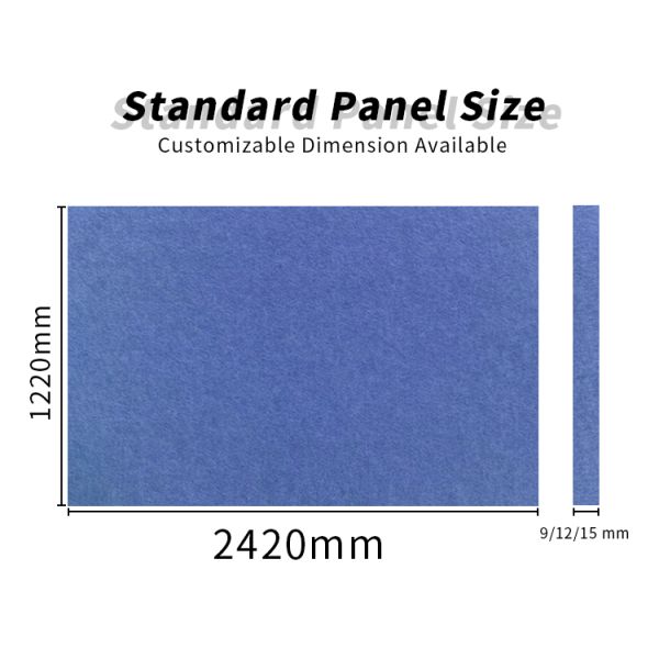 Eco-Friendly Acoustic Fiber Board Noise Reduction Hexagon Acoustic Panel