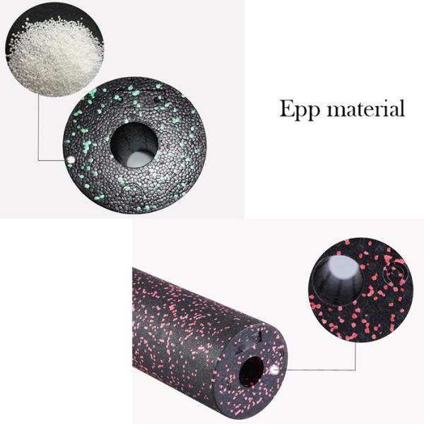 Trigger Points Yoga Foam Roller Kit , Pilates Body Exercises Gym EPP Massage Ball Set