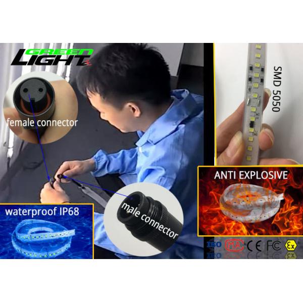 5050 SMD Low Voltage Led Strip Light Waterproof IP68 AC 24V-36V For Mining Lighting