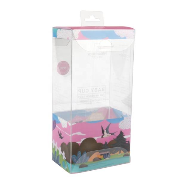 High Quality Custom Plastic Box Packaging Printing Logo Hanging PET PVC Packaging Box