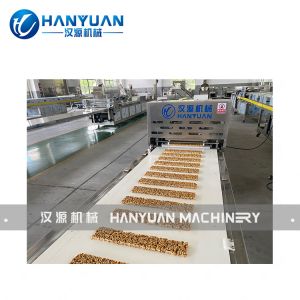 Fully Automatic Precise Peanut Bar Making Machine High Efficiency