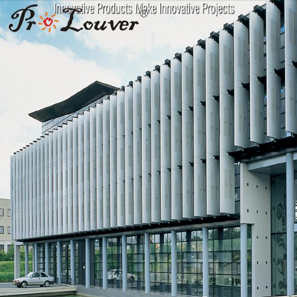 HOT SALE ! Aerowing Louver Blades, Aluminum Perforated Louver Facade
