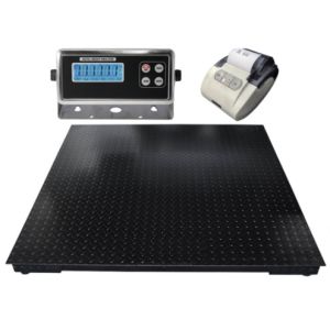 Buy cheap 5'X5' Pallet Floor Scale 60&quot;X60&quot; 5000 Lbs Floor Scale With RS-232 Port Customized product