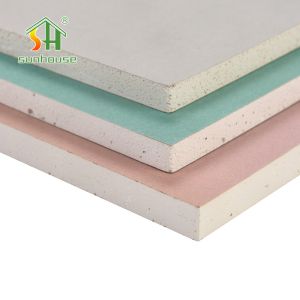 Buy cheap 15mm Thick Gypsum Sheet Waterproof Tapered Edge 1220mm X 2440mm product