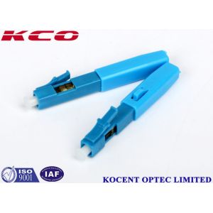 China Field Assembly 2.0mm 3.0mm FTTX  LC /APC Quick Connector blue on sale