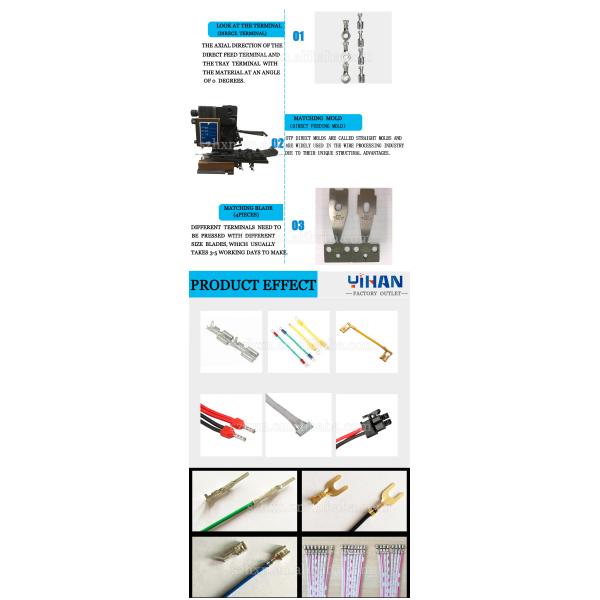 Ultra-quiet 2.0Ton Terminal Crimping Machine Made in Wire Range 0.1-4.5mm2 AWG11-AWG32
