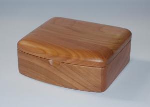 Buy cheap Customized Logo Solid Wood Jewelry Box , Unique Wooden Jewelry Boxes product