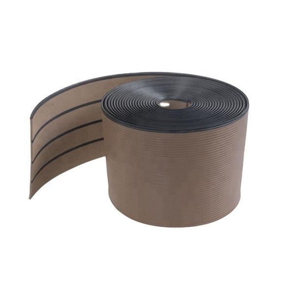 19 cm Width Waterproof WPC Wood-Plastic Composite Flooring Boat Deck for Eco-Friendly