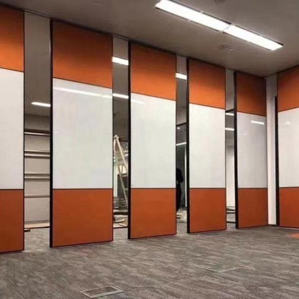 110mm Fabric Acoustic Sliding Wall Divider For Banquet Hall