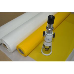 Low Elongation Polyester Printing Mesh , 100 Mesh Monofilament Screen