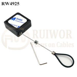 RW4926 Square Ratcheting Retractable Tether Plus Stop Function And Adjustable