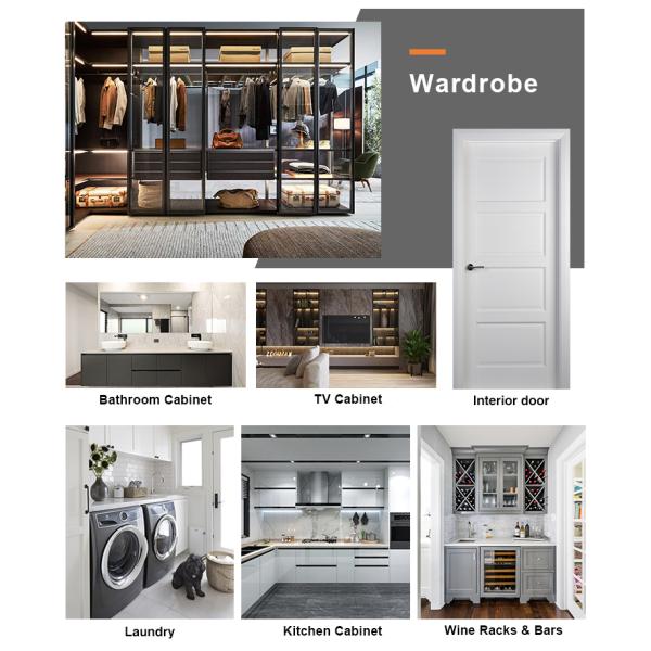 Home Furniture Custom Walk In Closet OEM ODM Ready Built Wardrobes