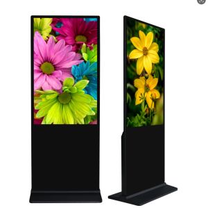 China Touchscreen Digital Display Totem , Floor Standing Totem Digital Signage Kiosk on sale