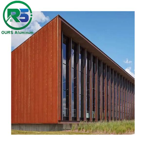 Building Curtain Wall For Ceiling Suspension Building Curtain Wall Panels Color Coated Alloy Plate Punched