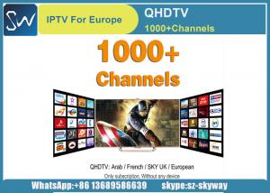 Buy cheap HD IPTV Subscription QHDTV 1Year in Arabic French Channels product