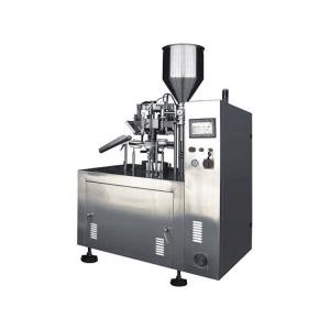 China Silicon Chocolate Small Cosmetic Tube Sealing Machine Fast Filling Speed on sale