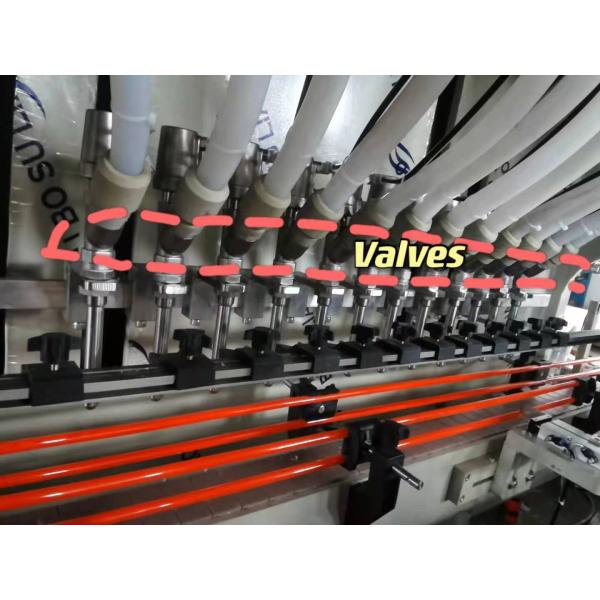 Round Bottle 2000mm Corrosive Liquid Filling Machine 1500ml Water Bottling Machine