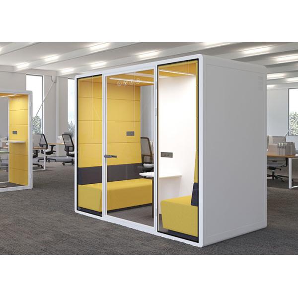 Office Acoustic Silent Work Pods Silent Booth Customized Size For Privacy Space